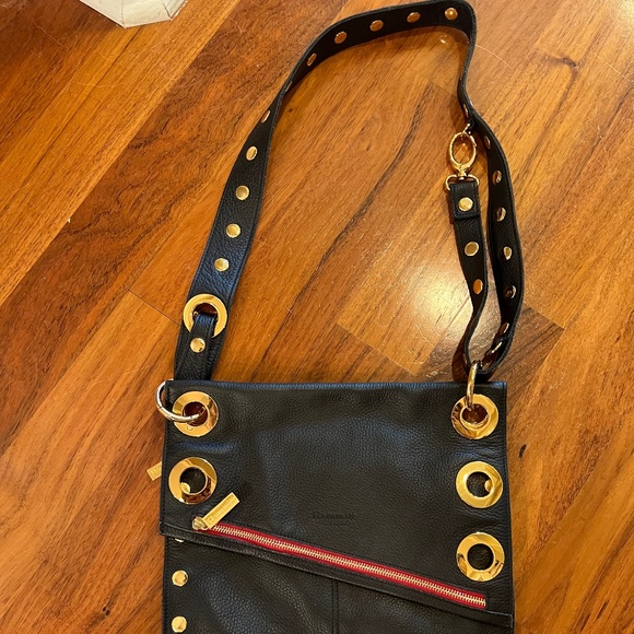 Hammitt Black Leather crossbody - Picture 3 of 7